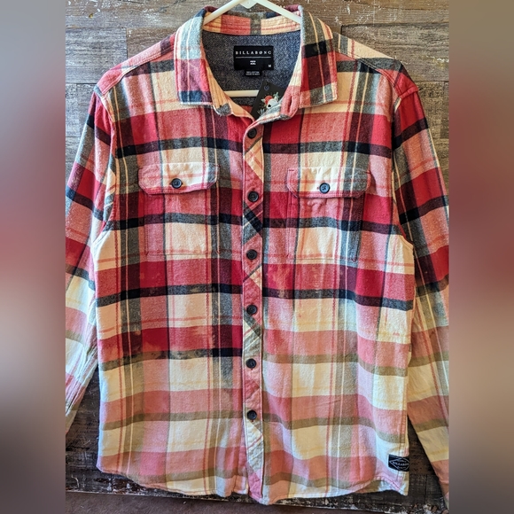 Upcycled Handcrafted Dip Dyed Bleached Flannel Shirt With Guns N Roses - Picture 9 of 13